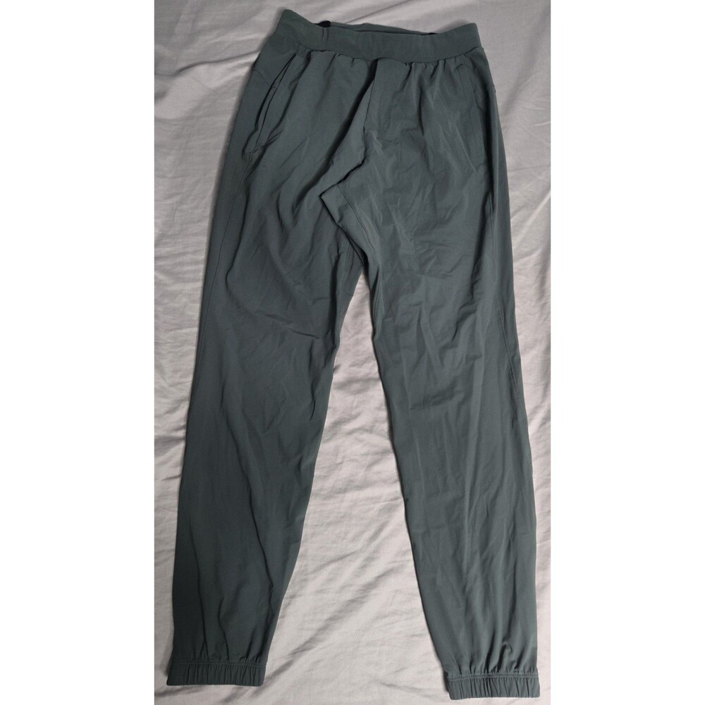Lululemon Pants Mens XS Green Surge Jogger 29" Zip Ankle Running M5956S